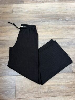 H&M Girl's Texturized Wide Leg Pants Sz 10